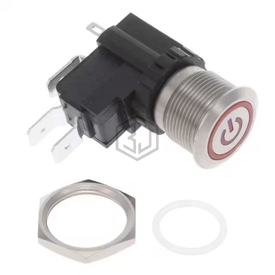AVH19LSFE13242604 - TE Connectivity ALCOSWITCH Switches - Pushbutton Switches