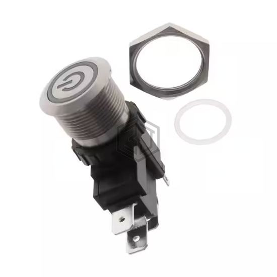 AVH19LSFE1B242604 - TE Connectivity ALCOSWITCH Switches - Pushbutton Switches