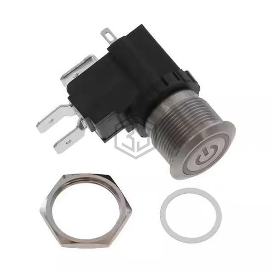 AVH19LSFE1A242604 - TE Connectivity ALCOSWITCH Switches - Pushbutton Switches