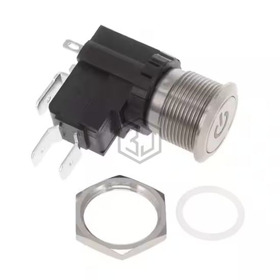 AVH19LSFPA242604 - TE Connectivity ALCOSWITCH Switches - Pushbutton Switches