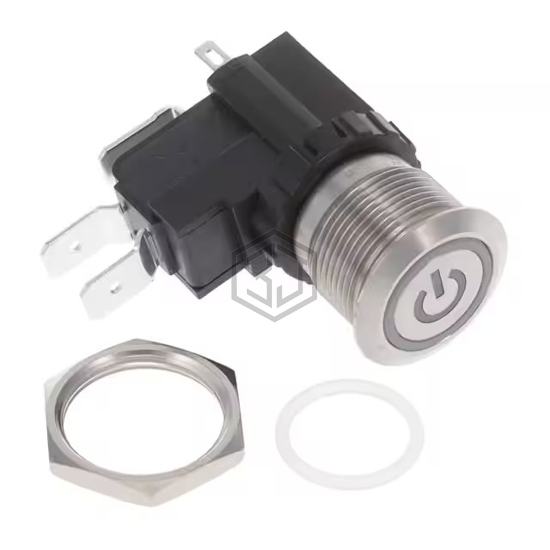 AVH19MSFE1B242604 - TE Connectivity ALCOSWITCH Switches - Pushbutton Switches