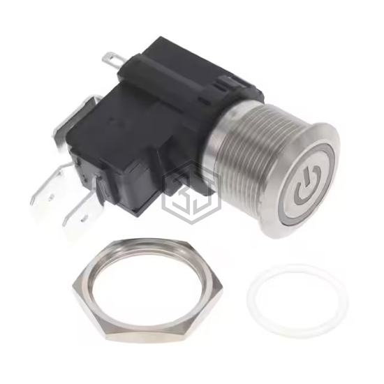 AVH19LSFE1A122604 - TE Connectivity ALCOSWITCH Switches - Pushbutton Switches