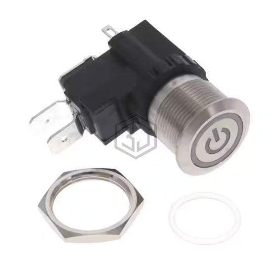 AVH19LSFE1B122604 - TE Connectivity ALCOSWITCH Switches - Pushbutton Switches