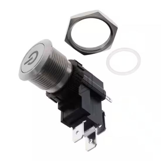 AVH19MSFPA242604 - TE Connectivity ALCOSWITCH Switches - Pushbutton Switches
