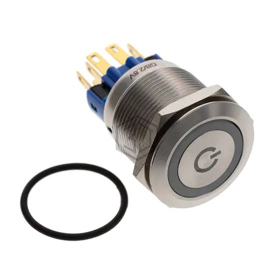 PV7F2T0SS-3R1-M01 - E-Switch - Pushbutton Switches