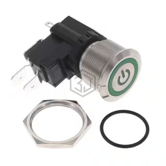AVH22MSSFE16122604 - TE Connectivity ALCOSWITCH Switches - Pushbutton Switches