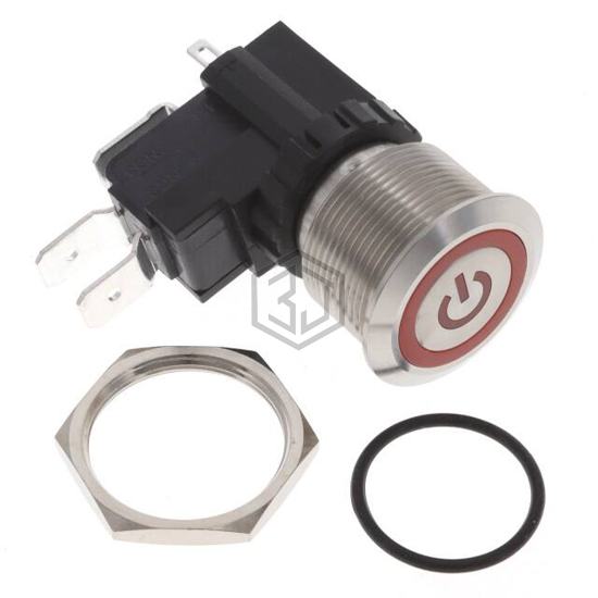 AVH22LSSFE13122604 - TE Connectivity ALCOSWITCH Switches - Pushbutton Switches