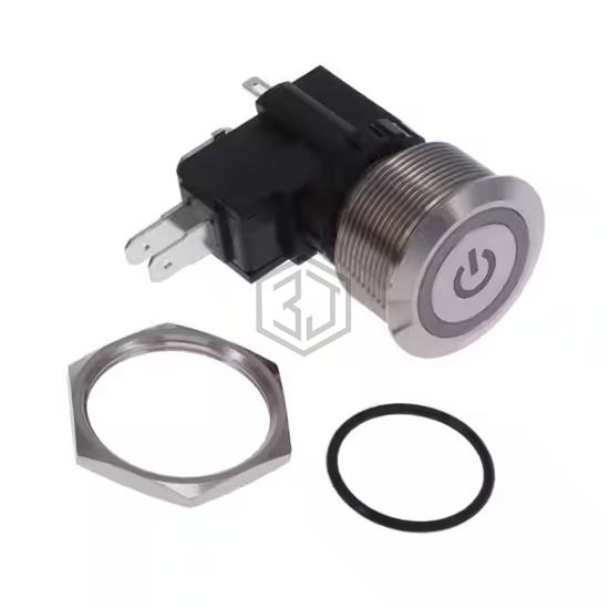 AVH25MSSFE1B121604 - TE Connectivity ALCOSWITCH Switches - Pushbutton Switches
