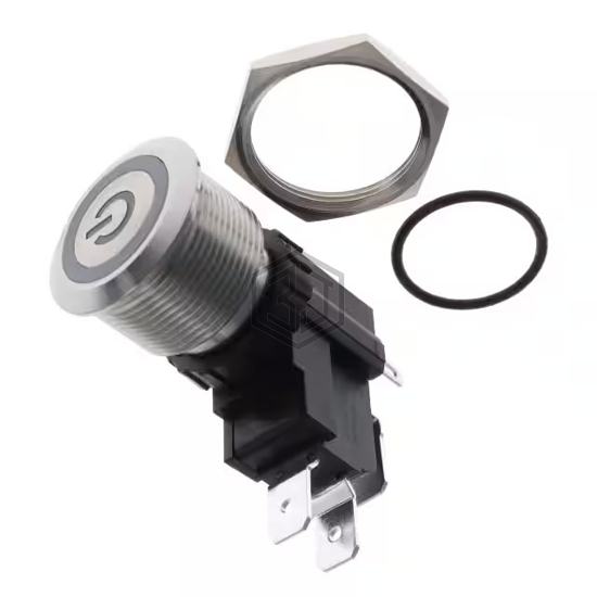 AVH22MSSFE1A242604 - TE Connectivity ALCOSWITCH Switches - Pushbutton Switches