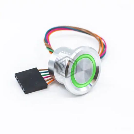 PZ4M2CRRW150 - E-Switch - Pushbutton Switches