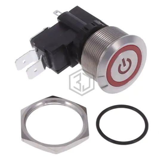 AVH25LSSFE13242604 - TE Connectivity ALCOSWITCH Switches - Pushbutton Switches