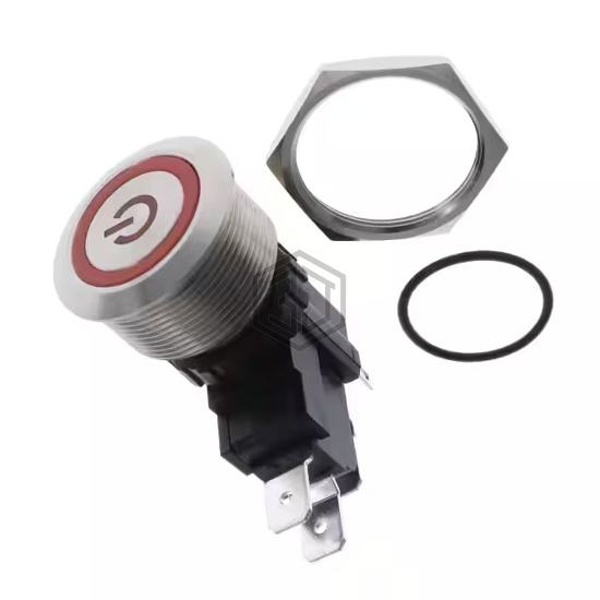 AVH25LSSFE13122604 - TE Connectivity ALCOSWITCH Switches - Pushbutton Switches