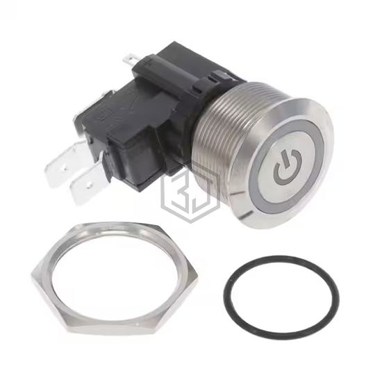 AVH25MSSFE1B242604 - TE Connectivity ALCOSWITCH Switches - Pushbutton Switches