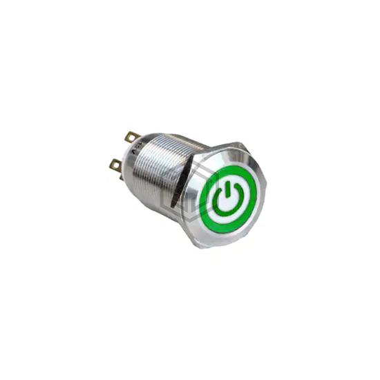 MPI005O28LSGN12 - Bulgin - Pushbutton Switches