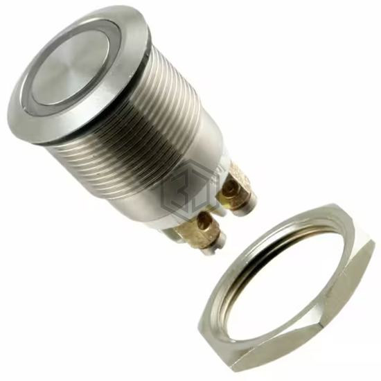 MPI002/TERM/WH - Bulgin - Pushbutton Switches
