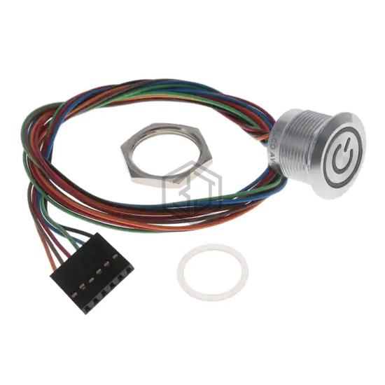 AVC19MAIOFE1DT5A04 - TE Connectivity ALCOSWITCH Switches - Pushbutton Switches