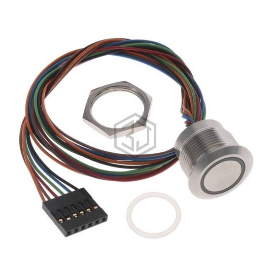 AVC19MS16FE0DT5A04 - TE Connectivity ALCOSWITCH Switches - Pushbutton Switches