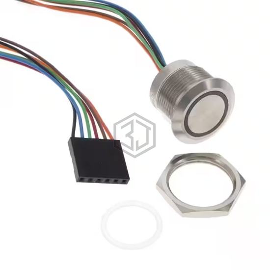 AVC19MS04FE0DT5A04 - TE Connectivity ALCOSWITCH Switches - Pushbutton Switches