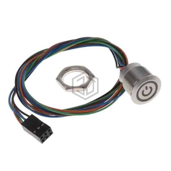 AVC16LS04FE13T5B04 - TE Connectivity ALCOSWITCH Switches - Pushbutton Switches