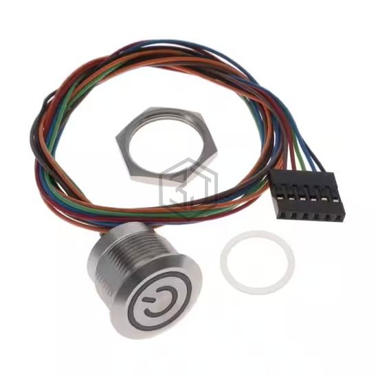 AVC19MS04FE1DT5A04 - TE Connectivity ALCOSWITCH Switches - Pushbutton Switches