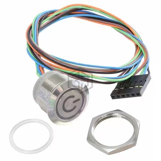 AVC19LS16FE13T5A04 - TE Connectivity ALCOSWITCH Switches - Pushbutton Switches