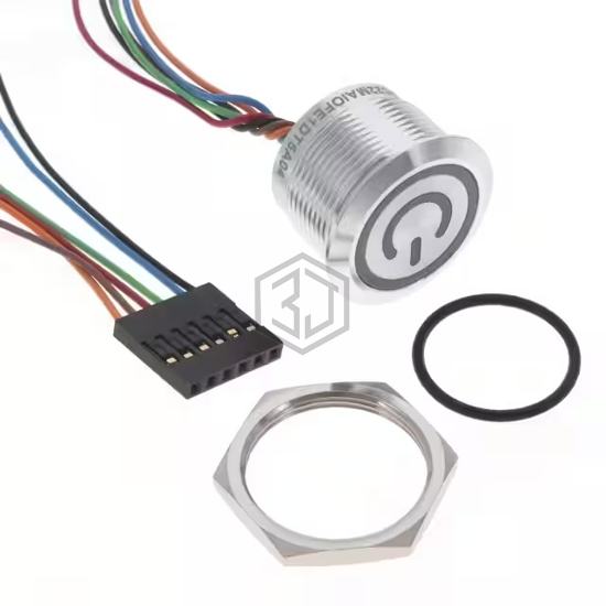 AVC22MAIOFE1DT5A04 - TE Connectivity ALCOSWITCH Switches - Pushbutton Switches