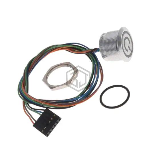 AVC22LAIOFE13T5A04 - TE Connectivity ALCOSWITCH Switches - Pushbutton Switches