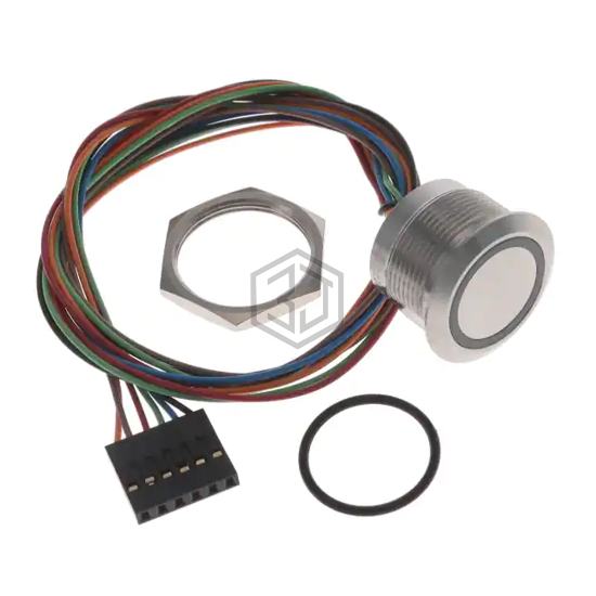 AVC22LS04FE0DT5A04 - TE Connectivity ALCOSWITCH Switches - Pushbutton Switches