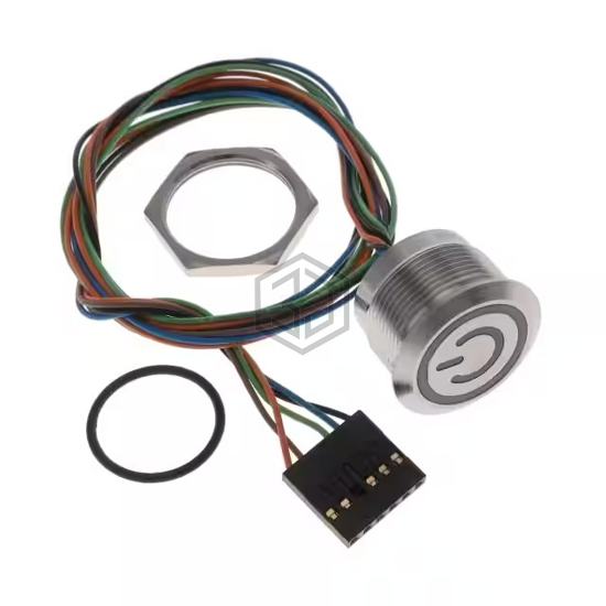AVC22LS04FE13T5A04 - TE Connectivity ALCOSWITCH Switches - Pushbutton Switches