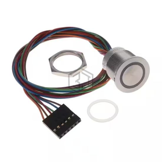 AVP19MS04FE0DT5A04 - TE Connectivity ALCOSWITCH Switches - Pushbutton Switches