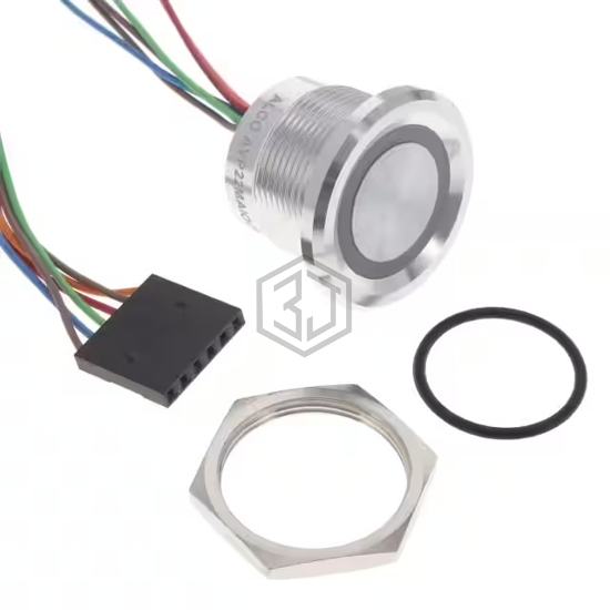 AVP22MAIOCE0DT5A04 - TE Connectivity ALCOSWITCH Switches - Pushbutton Switches