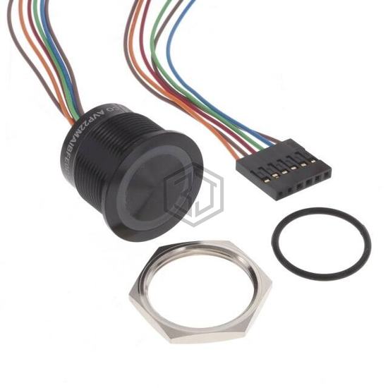 AVP22MAIBFE0DT5A04 - TE Connectivity ALCOSWITCH Switches - Pushbutton Switches