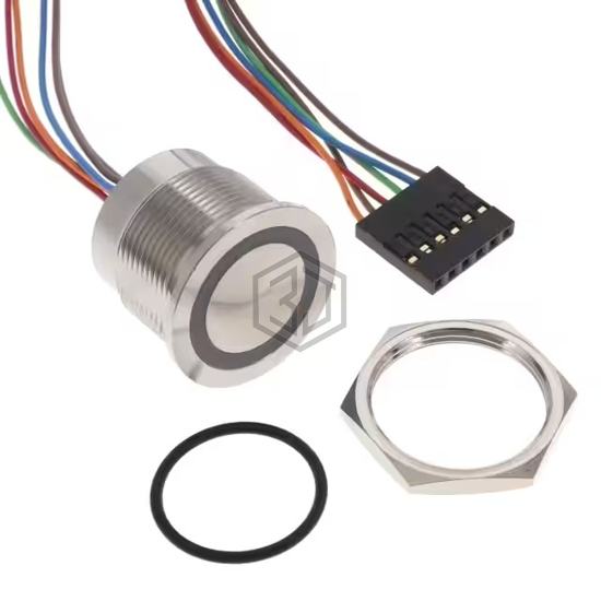 AVP22MS16FE0DT5A04 - TE Connectivity ALCOSWITCH Switches - Pushbutton Switches