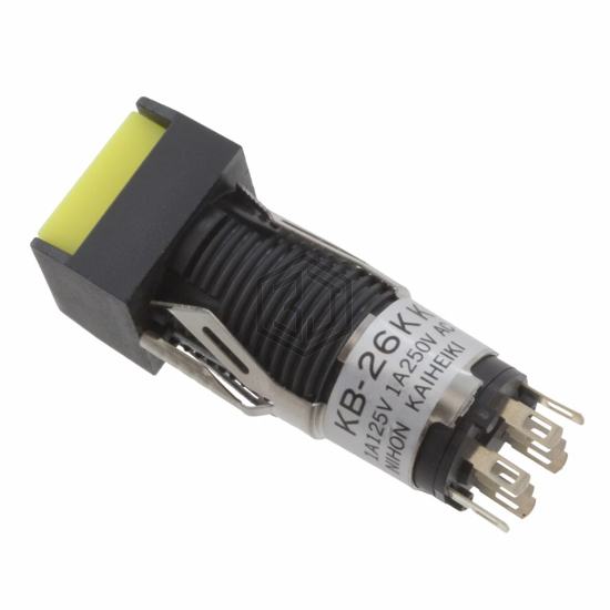KB26KKW01B-EB - NKK Switches - Pushbutton Switches