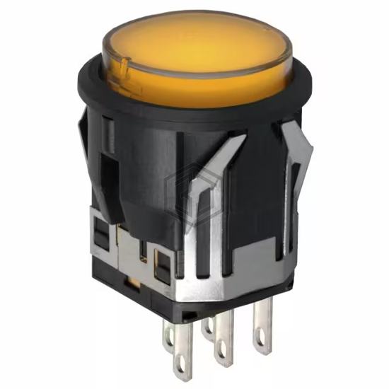 LB16CKW01-5D-JD - NKK Switches - Pushbutton Switches