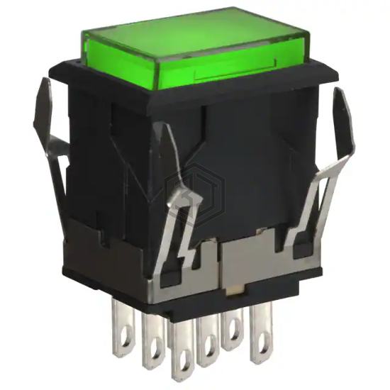 LB25RKW01-5F-JF - NKK Switches - Pushbutton Switches