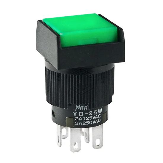 YB26WSKW01-FB - NKK Switches - Pushbutton Switches