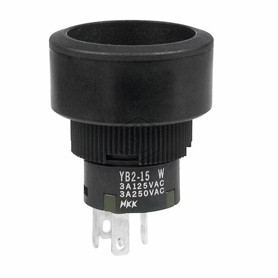 YB215CWCKW01 - NKK Switches - Pushbutton Switches