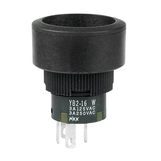 YB216CWCKW01 - NKK Switches - Pushbutton Switches