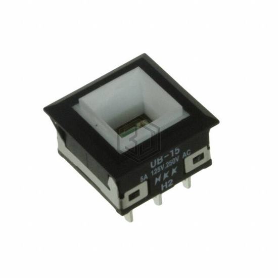 UB15KKW016F - NKK Switches - Pushbutton Switches