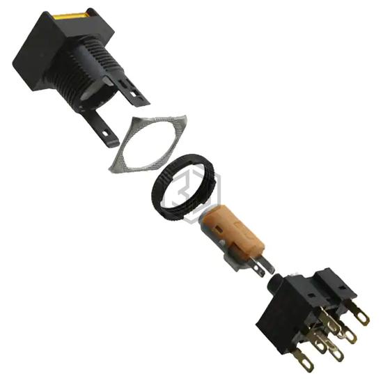 A165L-AYA-12D-2 - Omron Automation and Safety - Pushbutton Switches