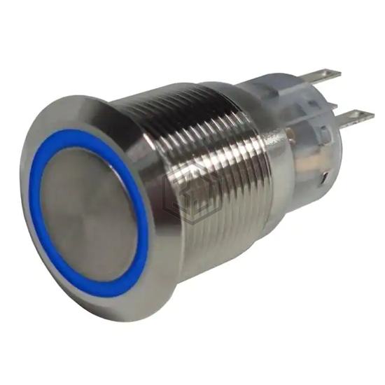SW-PB7-03LB22CFRB12V - Adam Tech - Pushbutton Switches