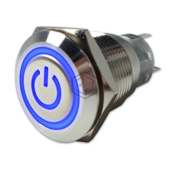 SW-PB7-03LB22CFPB12V - Adam Tech - Pushbutton Switches