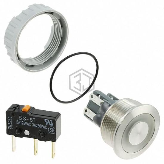 1241.6633.1131000 - SCHURTER Inc. - Pushbutton Switches