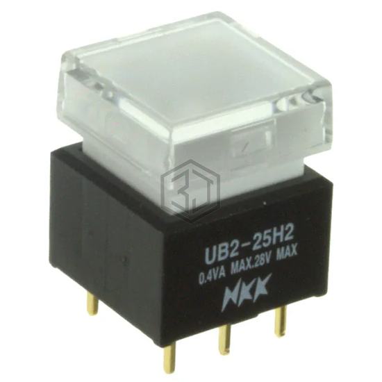 UB225SKG036B-3JB - NKK Switches - Pushbutton Switches