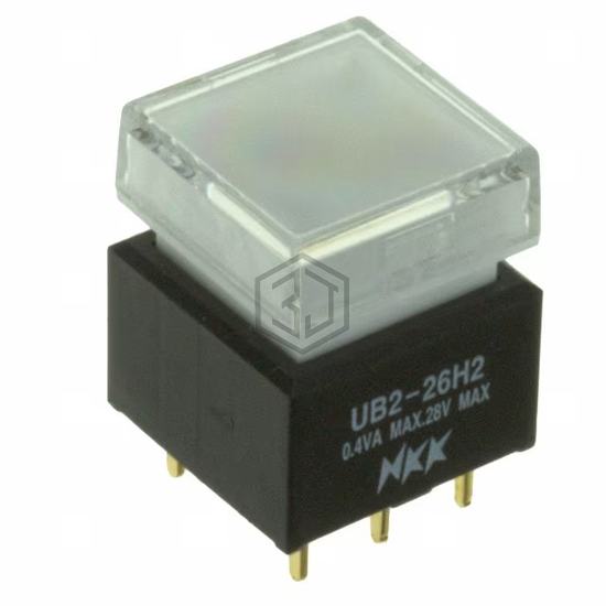 UB226SKG036B-3JB - NKK Switches - Pushbutton Switches