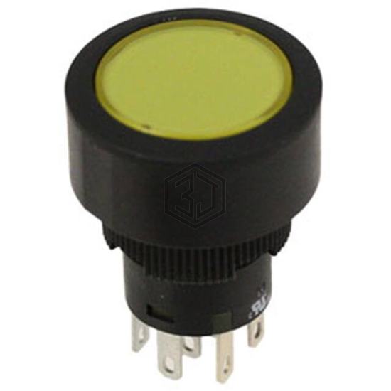 YB225CWCKW01-5D-EB - NKK Switches - Pushbutton Switches