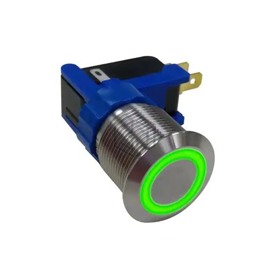 SW-PB7-06LB22FFRG12V - Adam Tech - Pushbutton Switches