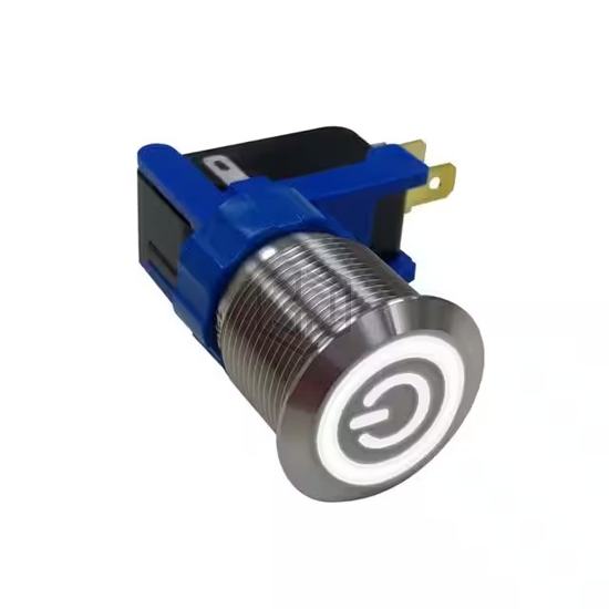 SW-PB7-06LB22FFPW12V - Adam Tech - Pushbutton Switches