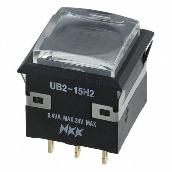 UB215KKG016CF-4JCF14 - NKK Switches - Pushbutton Switches